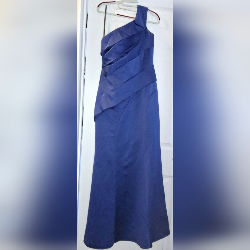 White by Vera Wang Gorgeous Asymmetrical Gown (6)